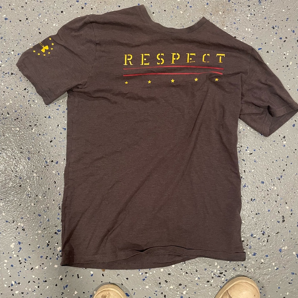 Under armor the rock shirt